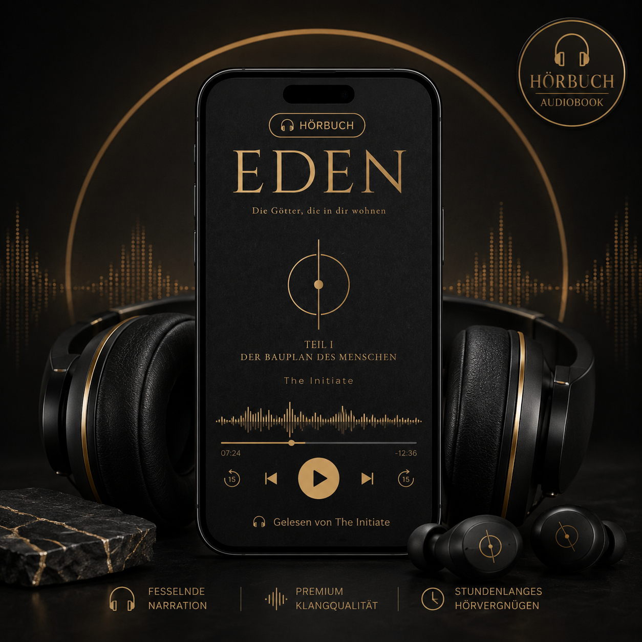 EDEN: Die Götter, die in dir wohnen | TEIL I: Der Bauplan des Menschen - Hörbuch